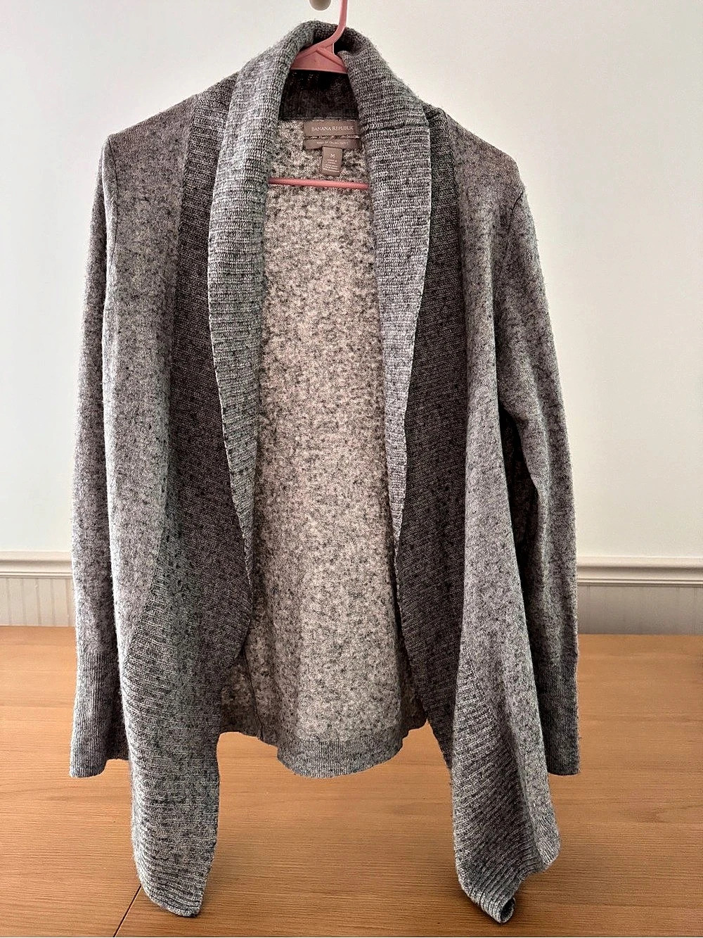 Banana Republic Open Front Cardigan Gray Size Medium